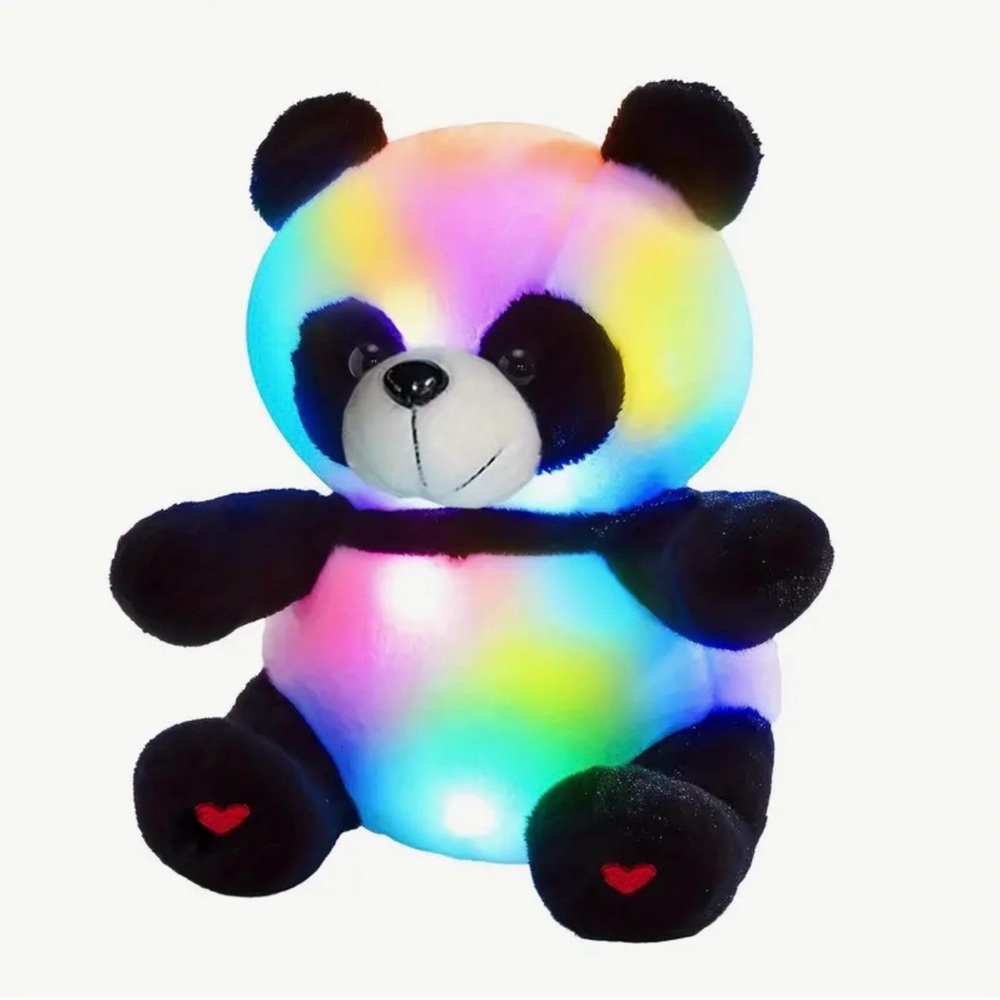 Plush Panda LED Light Up Stuffed Animal & Nightlight